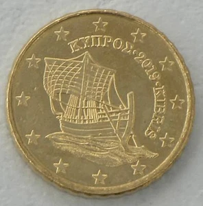 10 cent Currency Coin Cyprus 2019 uncirculated - Picture 1 of 1