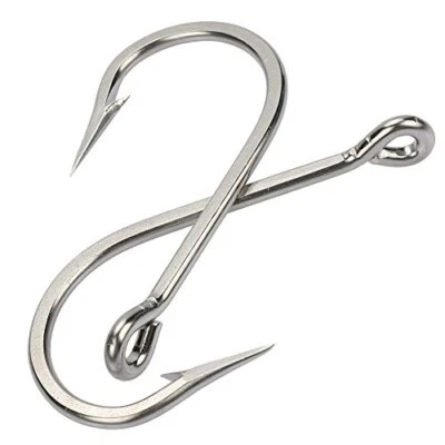 Fishing Saltwater Large Giant Shark & Alligator Hooks Stainless Steel Sharp Hook - Image 1 of 4