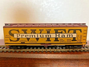 SWIFT " PREMIUM HAM " EISBUNKER KÜHLWAGEN HO Scale - NEU BAUSATZ RTR - Bild 1 von 4