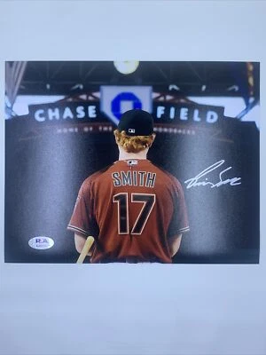 Pavin Smith Signed 8x10 Arizona Diamondbacks PSA/DNA - Image 1 of 2