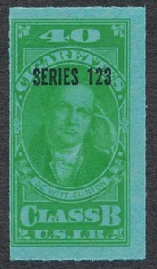 US TB224 CLASS B, SERIES 123 (1953) 40 GREEN - Picture 1 of 1