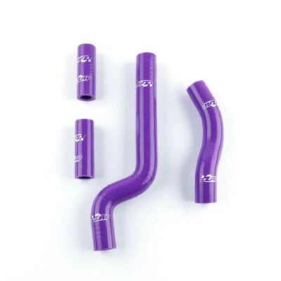 Silicone Radiator Hose For Yamaha YZ250 YZ 250 2 stroke 2002-2017 Purple - Image 1 of 4