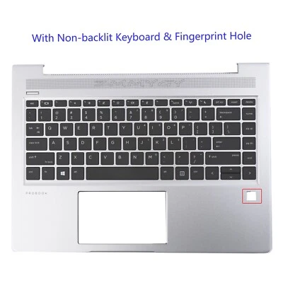 Новый упор для рук для HP ProBook 440 G7 с клавиатурой США без подсветки L65225-001 - Изображение 1 из 4