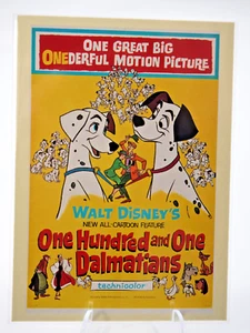 Disney Animated Feature Movie Posters TCG #17 101 Dalmations - Picture 1 of 2