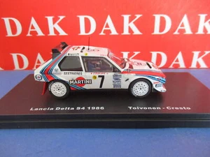 Die cast 1/43 Modellino Auto Lancia Delta S4 Martini Rally Monte Carlo 1986 - Foto 1 di 6
