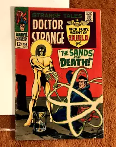 Dr. Strange Tales 158 1st App Living Tribunal marvel steranko 1967 pink floyd! - Picture 1 of 10