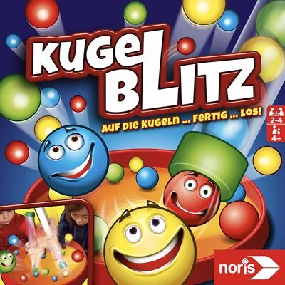 Noris Spiel - Kugelblitz - Kinder Gesellschaftsspiele Geschicklichkeitsspiele - Bild 1 von 4