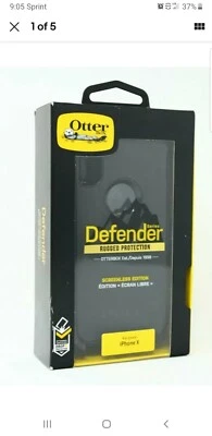OtterBox Defender Series Black Case For iPhone X & iPhone Xs - Image 1 of 2