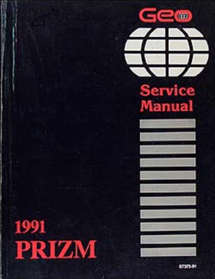 Manuale Di Riparazione Originale Geo Prizm 1991 91 - Immagine 1 di 2