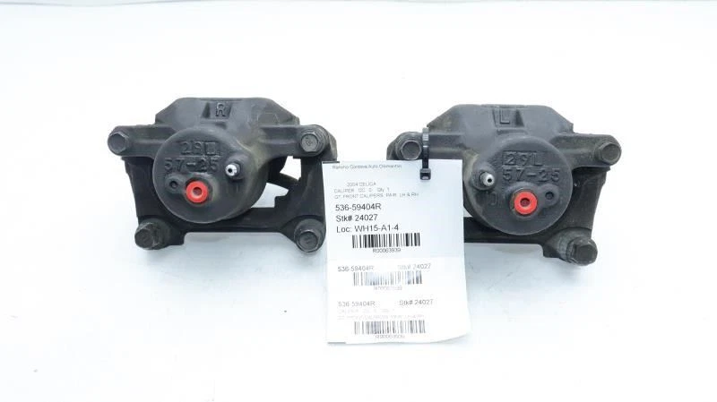 Passenger Right & Driver Left Calipers Front Fits 05-10 SCION TC 63939 - Image 1 of 4