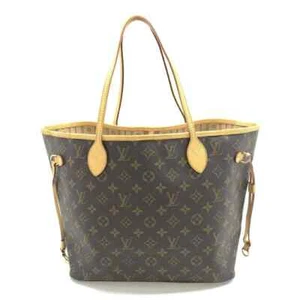 Duties incl. Auth LOUIS VUITTON M40995 Neverfull MM Shoulder Tote Bag Monogram - Picture 1 of 10