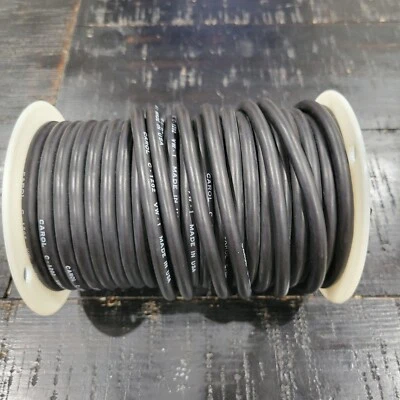 Cable de datos CAROL C1202 85 pies, 2 cables, negro, 20LA22 Foto 1 de 3