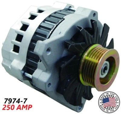 Генератор переменного тока 250 А 7974-7 Chevy GMC Truck Blazer Jimmy HD высокая мощность - Изображение 1 из 4