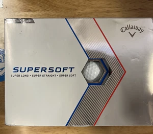 Callaway Supersoft 2023 Golf Balls - White Pack of 9 - Picture 1 of 2