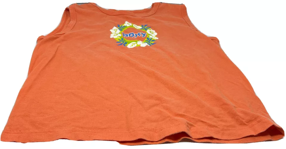 Camisa sin mangas Roxy Quicksilver juvenil grande coral cuello redondo niñas Foto 1 de 2