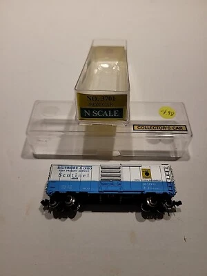 Model Power - N Scale - B & O Sentinel Box Car 46008 - No. 3701 N42 - Image 1 of 4