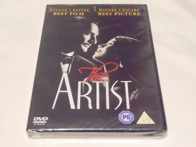 The Artist – Region 2 DVD 2011 B&W Silent Comedy Oscar Winning – Brand New - Image 1 of 4