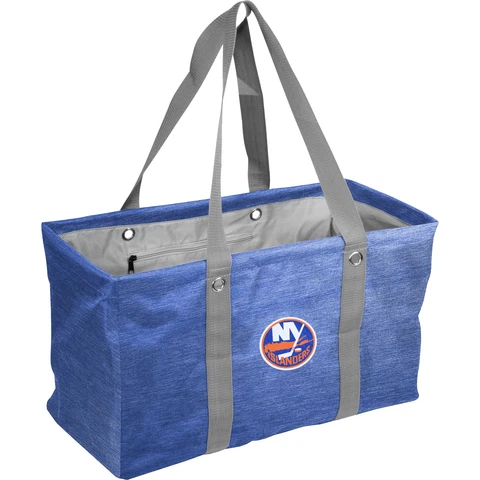 New York Islanders Crosshatch Picnic Caddy Tote Bag Cover