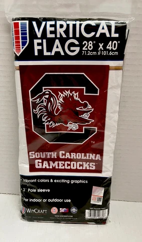 South Carolina GamecocksWinCraft 28"x40" Single-Sided Vertical Flag Cover