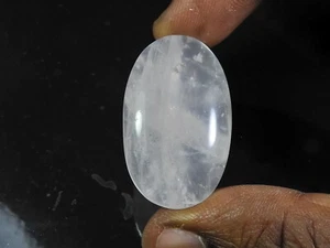 Piedra preciosa suelta de cuarzo rosa rosa natural bebé cabujón 21X35X08MM 56 quilates - Imagen 1 de 7