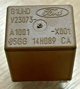 FORD RELÉ 85GG14N089CA MARRÓN SIERRA, TRÁNSITO, FIESTA, ESCORT - Imagen 1 de 11