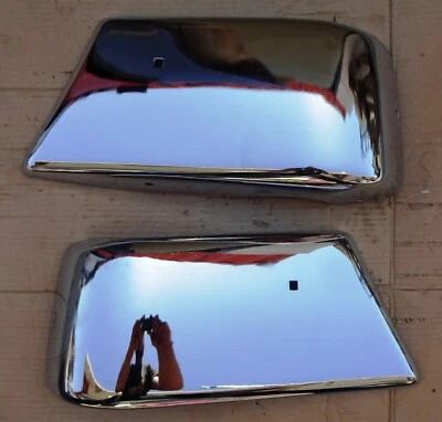 87-97 MITSUBISHI L200 DODGE RAM 50 STRADA PARACHOQUES DELANTERO EXTREMOS CROMADOS PAR L R Foto 1 de 4