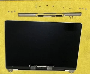 Cracked Display LCD Screen Assembly+Extras: MacBook Air 13" A2337 M1 2020 Silver - Picture 1 of 9