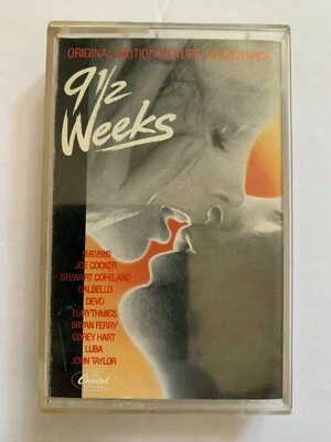 9 1/2 WEEKS ~ Original Motion Picture Soundtrack ~ Cassette Tape 1986 ~~~ TESTED - Image 1 of 4