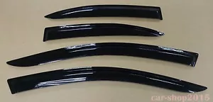 Mitsubishi Lancer 08-16 Window Visor Sun Rain Guard Vent Deflector 4Pcs - Bild 1 von 4