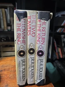 THE LORD OF THE RINGS, TRILOGY, J. R. R. TOLKIEN,  2nd Edition, HCDJ, SLIPCASE - Bild 1 von 13