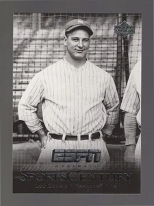 2005 Upper Deck ESPN Lou Gehrig SportsCentury #SC-6 - Picture 1 of 2