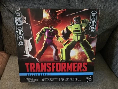 Transformers Studio Series 86 Commander Constructicon Long Haul & Hook 2 Pack  - Image 1 of 4