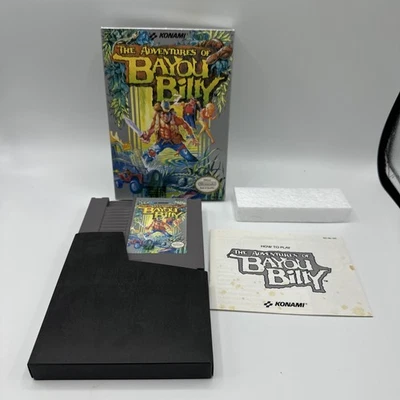 NINTENDO NES - The Adventures Of Bayou Billy - CIB GREAT SHAPE - Image 1 of 4