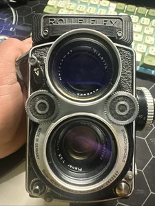 Rolleiflex 3,5 F f = 75 mm cara blanca plana - Imagen 1 de 8