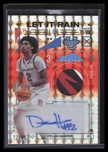 Parche de radiocontrol automático 25 Bowman's Best Let It Rain naranja refractor Dylan Harper 2024-25 - Imagen 1 de 2