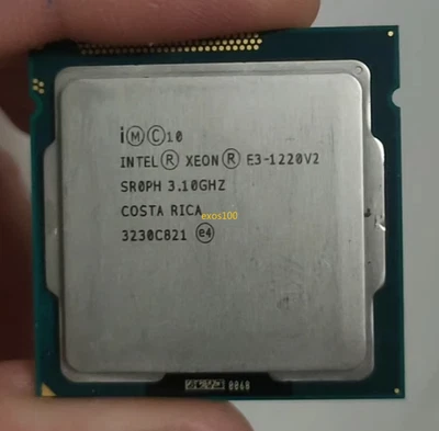Intel Xeon E3-1220 V2 SR0PH, LGA 1155, 3.1GHz Quad-Core Xeon E3-1220 V2 - Image 1 of 4