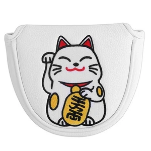 Maneki-Neko Lucky Cat Diseño Mazo Putter Cubierta para Mazo Cubierta - Imagen 1 de 7