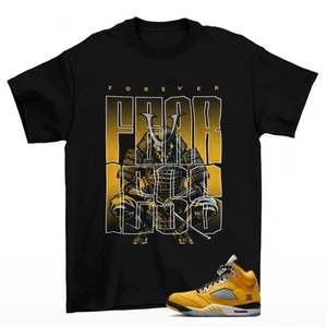Fearless Sneaker Shirt schwarz passend zu Jordan 5 Tokyo IO3372-700 - Bild 1 von 2