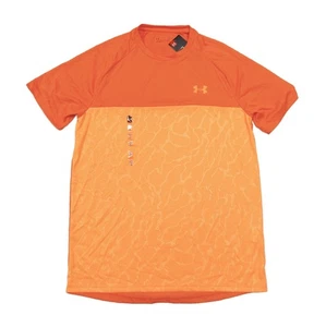 Under Armour Herren T-Shirt Orange UA Tech 2.0 Emboss Crew-Neck Kurzarm - Bild 1 von 5