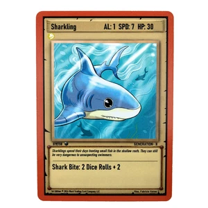 Sharkling 019/150 Common Ward TCG Trading Card Game 1st Edition Gen 2 - NM - Picture 1 of 2