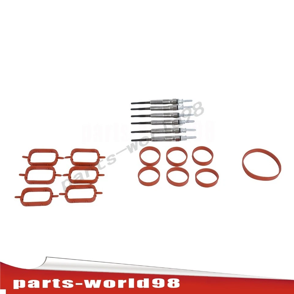 Novo kit de serviço de vela de incandescência ajuste 0250603009 BMW E90 335d E70 X5 xDrive35d - Imagem 1 de 4