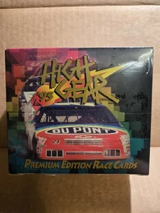 1995 Wheels High Gear Premium Nascar Racing Cards Sealed Box 24 Packs DAY 1 RARE - Bild 1 von 3