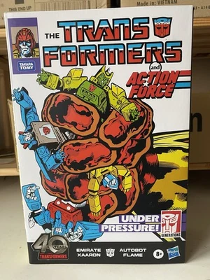Transformers - Comic Edition FLAME & EMIRATE XAARON - new/sealed - Image 1 of 2