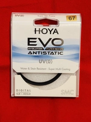 Hoya 67mm EVO Antistatic UV(0) Filter XEVA-67UV ( Mint Condition ) - Image 1 of 4