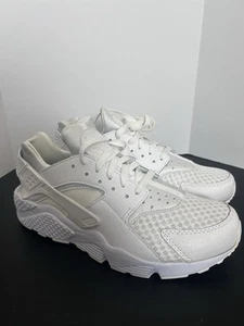 Nike Air Huarache Triple Blanco Para Hombres Talla 9.5 Zapatos Atléticos Tenis 318429-111 - Imagen 1 de 14