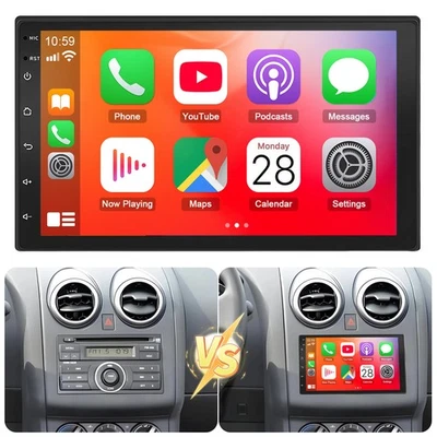 For 2008-2011 Nissan Rogue 7" Android 15 Carplay Car Stereo Radio GPS Navi 2+32G Foto 1 de 4