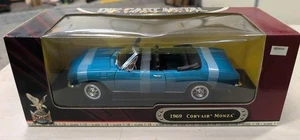 Road Signature 1969 CORVAIR MONZA Blue Convertible 1/18 - Picture 1 of 6