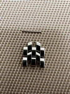 FRANCK MULLER 1 Link Casablanca Mens Watch Belt Band Bracelet Parts 17mm used - Picture 1 of 3