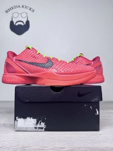 Talla 12.5 - Zapatillas Kobe 6 Protro Reverse Grinch Para Hombre FV4921-600 Nuevas - Imagen 1 de 10