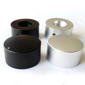 1PC 40x22mm Aluminium AMP volume potentiometer Knob for DAC Amplifier Amp 6mm - Picture 1 of 6